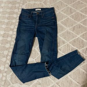 Madewell 9” High Rise Skinny Jeans